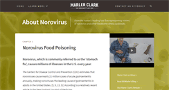 Desktop Screenshot of about-norovirus.com